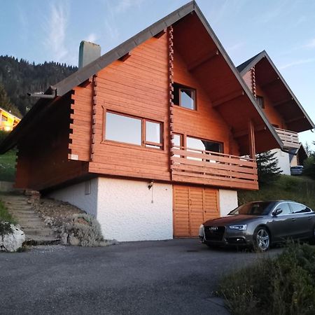 Chalet Les Alpages Vue Panoramique Sur Le Lac Leman Thollon-les-Memises エクステリア 写真