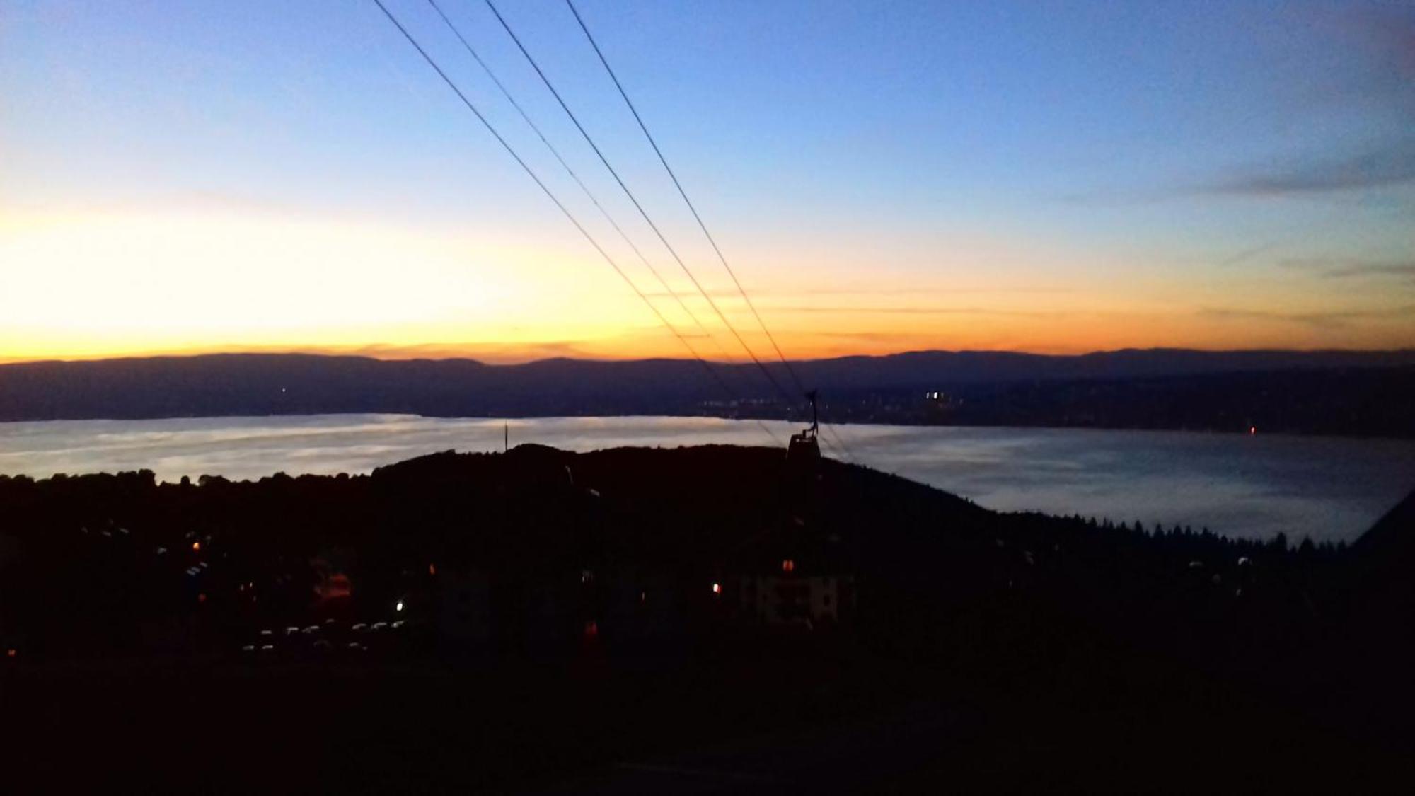 Chalet Les Alpages Vue Panoramique Sur Le Lac Leman Thollon-les-Memises エクステリア 写真