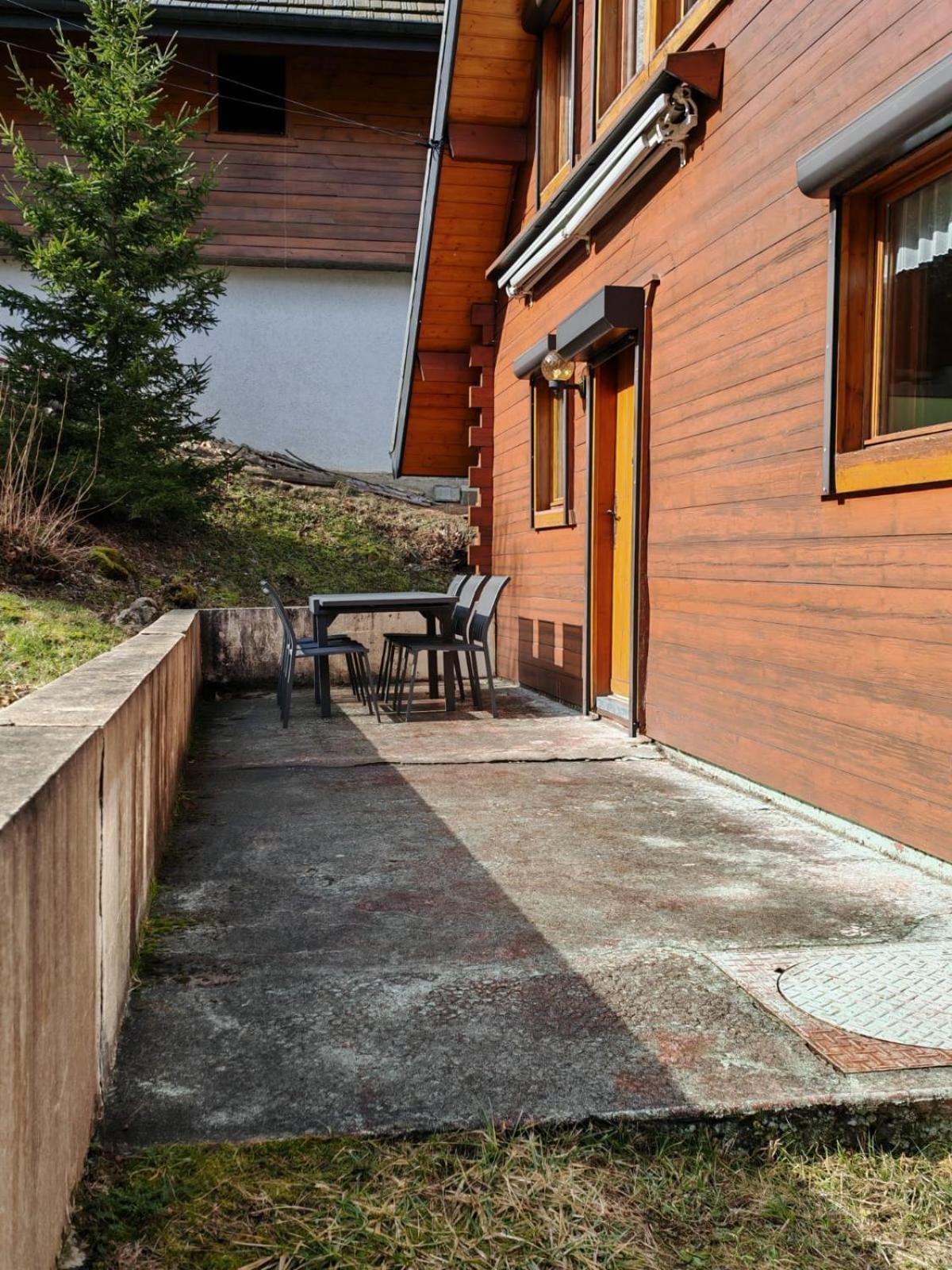 Chalet Les Alpages Vue Panoramique Sur Le Lac Leman Thollon-les-Memises エクステリア 写真